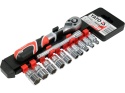 KOMPLET NASADEK Z AKCESORIAMI YATO 1/4" (12 el.)