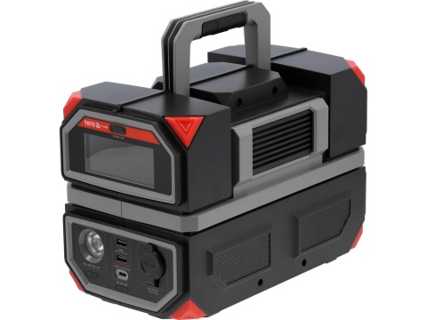 PRZENOŚNA STACJA ZASILANIA YATO 300W, 315Wh, 230V, USB-C PD