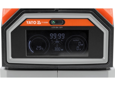 PRZENOŚNA STACJA ZASILANIA YATO 300W, 315Wh, 230V, USB-C PD