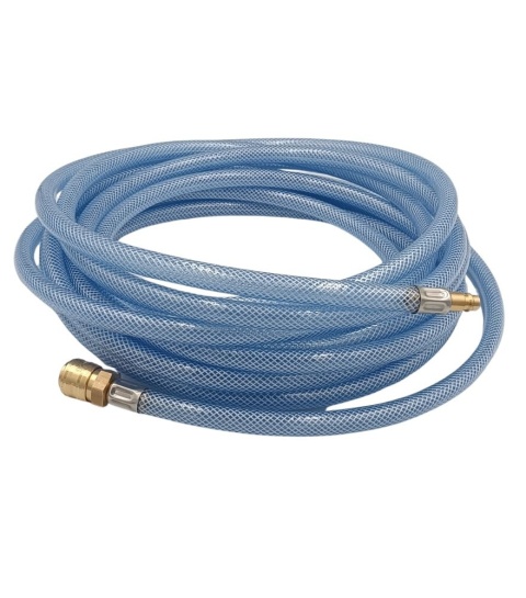 WĄŻ PNEUMATYCZNY PVC DO KOMPRESORA - 10x2,5 10M ZAKUTY