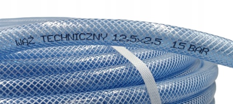 WĄŻ TECHNICZNY 12,5x2,5 ZBROJONY 50 MB