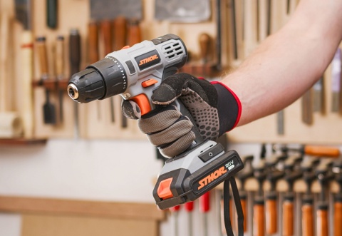 WIERTARKO-WKRĘTARKA STHOR 20V, 26 Nm – 2 x AKUMULATOR 2 Ah