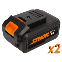 WIERTARKO-WKRĘTARKA STHOR 20V, 26 Nm – 2 x AKUMULATOR 2 Ah - 78082