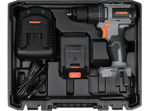 WIERTARKO-WKRĘTARKA STHOR 20V, 45 Nm – AKUMULATOR 2 Ah