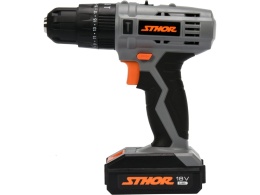 WIERTARKO-WKRĘTARKA UDAROWA STHOR 18V, 24 Nm – AKUMULATOR 1,3 Ah - 78974