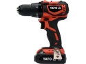 WIERTARKO-WKRĘTARKA YATO 18V, 42 Nm – AKUMULATOR 2 Ah, BEZSZCZOTKOWA