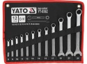 ZESTAW KLUCZY PŁASKO-OCZKOWYCH YATO 8–24 mm (12 el.)