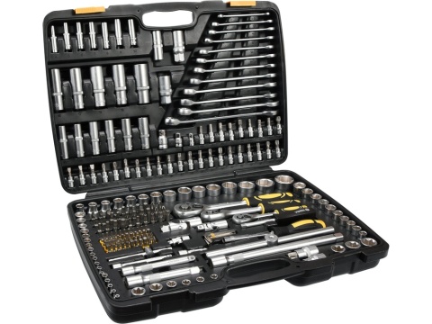 ZESTAW NARZĘDZIOWY VOREL 1/2" XXL (216 el.)