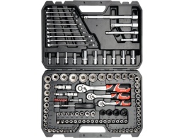 ZESTAW NARZĘDZIOWY YATO 1/2", 3/8", 1/4" XL (120 el.) - YT-38801