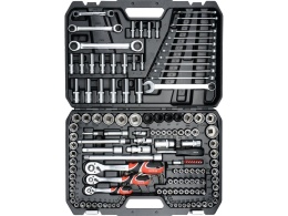 ZESTAW NARZĘDZIOWY YATO 1/4", 3/8", 1/2" XXL (150 el.) - YT-38811