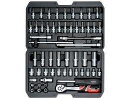 ZESTAW NARZĘDZIOWY YATO 1/4" (56 el.) - YT-14501