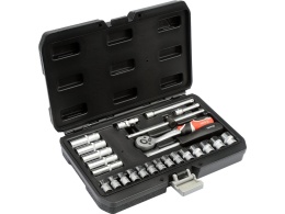 ZESTAW NARZĘDZIOWY YATO 1/4" XS (25 el.) - YT-14461