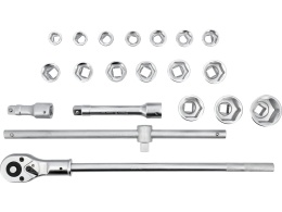 ZESTAW NARZĘDZIOWY YATO 3/4" (20 el.) - YT-1335