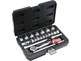 ZESTAW NARZĘDZIOWY YATO 3/8" XS (22 el.) - YT-38561