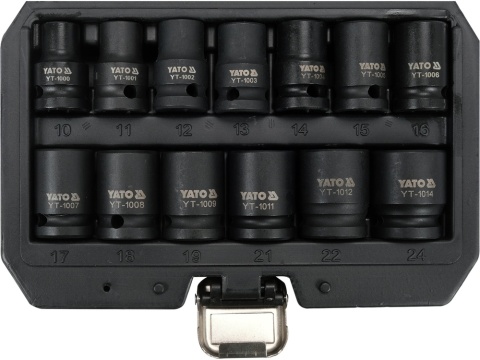 ZESTAW NASADEK UDAROWYCH YATO 1/2" (13 el.)