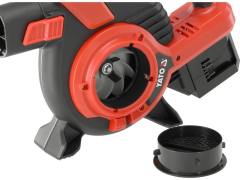 DMUCHAWA / ODKURZACZ DO LIŚCI AKUMULATOROWY YATO 36V – 270 KM/H, BEZ AKUMULATORA