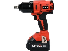 KLUCZ UDAROWY YATO 18V, 1/2'', 700 NM – AKUMULATOR 3 AH - YT-82806