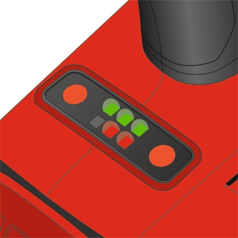 KLUCZ UDAROWY YATO 18V, 1/2'', 700 NM – AKUMULATOR 3 AH