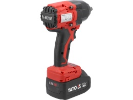KLUCZ UDAROWY YATO 18V, 1/2'', 850 NM – 2× AKUMULATOR 4 AH - YT-8277935