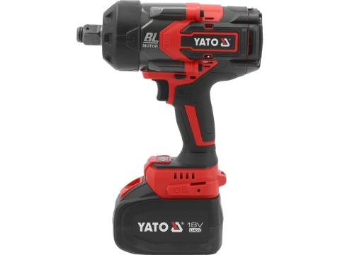 KLUCZ UDAROWY YATO 18V, 3/4'', 2400 NM – AKUMULATOR 6 AH
