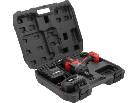 KLUCZ UDAROWY YATO 18V, 3/4'', 2400 NM – AKUMULATOR 6 AH