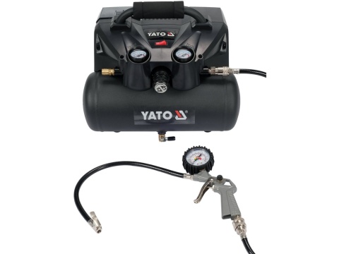 KOMPRESOR YATO 36V, 8 BAR, 98 L/MIN – DWA AKUMULATORY 3 AH