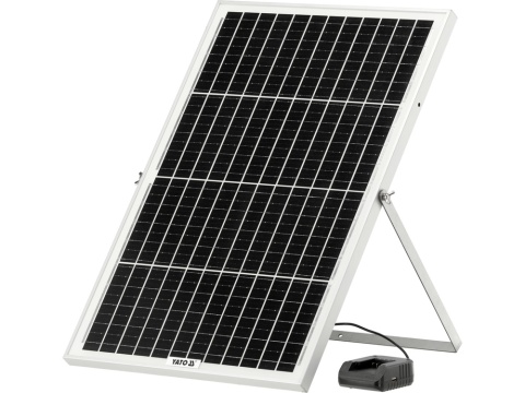 ŁADOWARKA SOLARNA I SAMOCHODOWA YATO 18V 2A