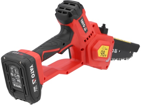 MINIPILARKA ŁAŃCUCHOWA YATO 20V, PROWADNICA 7" – AKUMULATOR 2 AH
