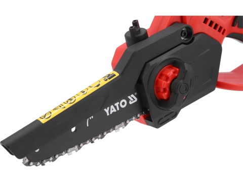 MINIPILARKA ŁAŃCUCHOWA YATO 20V, PROWADNICA 7" – AKUMULATOR 2 AH