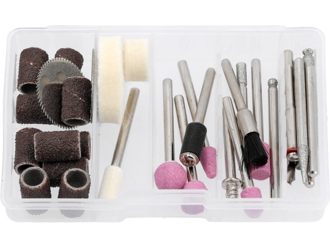 MINISZLIFIERKA YATO 4V, 51 AKCESORIÓW – AKUMULATOR 1,5 AH