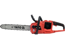 PILARKA ŁAŃCUCHOWA YATO 36V, PROWADNICA 16", 15 M/S – BEZ AKUMULATORA - YT-828132