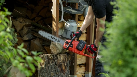 PILARKA ŁAŃCUCHOWA YATO 36V, PROWADNICA 16", 15 M/S – BEZ AKUMULATORA