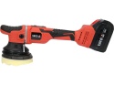 POLERKA ORBITALNA YATO 18V, 125 MM, MIĘKKI START – AKUMULATOR 4 AH