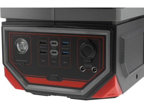 PRZENOŚNA STACJA ZASILANIA YATO 1200 W Z UPS, 917 WH, 230 V, USB-C PD