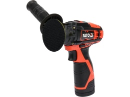 POLERKA YATO 12V, 80 MM, 2 BIEGI – AKUMULATOR 2 AH