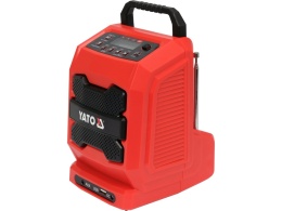 RADIO BUDOWLANE YATO 18V AKUMULATOROWO-SIECIOWE – BEZ AKUMULATORA