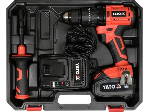 WIERTARKO-WKRĘTARKA UDAROWA YATO 18V, 75 Nm – AKUMULATOR 3 Ah