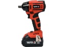 ZAKRĘTARKA UDAROWA YATO 18V, 1/2'', 250 NM – AKUMULATOR 3 AH
