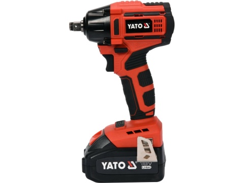 ZAKRĘTARKA UDAROWA YATO 18V, 1/2'', 250 NM – AKUMULATOR 3 AH