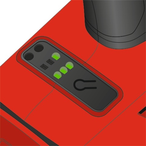 ZAKRĘTARKA UDAROWA YATO 18V, 1/2'', 250 NM – AKUMULATOR 3 AH