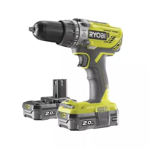 WIERTARKO-WKRĘTARKA UDAROWA RYOBI R18PD3-220S 18 V 2×2.0 Ah Li-Ion