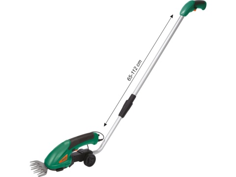 NOŻYCE DO TRAWY I ŻYWOPŁOTU AKUMULATOROWE FLO 3,6V Z UCHWYTEM TELESKOPOWYM