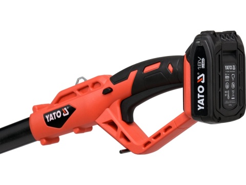 NOŻYCE DO ŻYWOPŁOTU AKUMULATOROWE YATO 18V, 42 CM, TELESKOPOWE – AKUMULATOR 2.0 AH