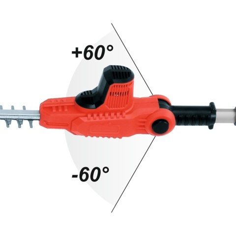 NOŻYCE DO ŻYWOPŁOTU AKUMULATOROWE YATO 18V, 42 CM, TELESKOPOWE – BEZ AKUMULATORA