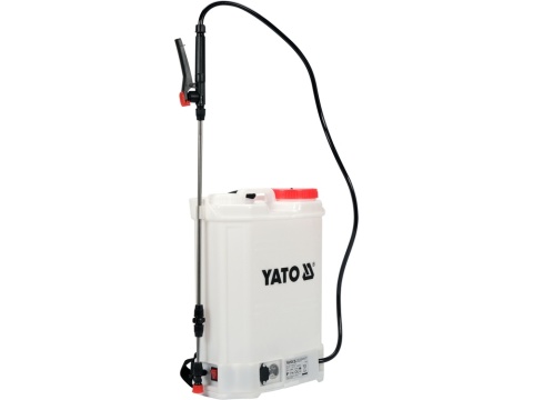 OPRYSKIWACZ AKUMULATOROWY YATO 12V Z PANELEM SOLARNYM, 16L, 8AH