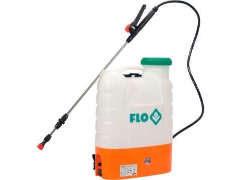 OPRYSKIWACZ PLECAKOWY AKUMULATOROWY FLO 16L – 12V, 8 Ah