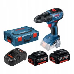 WIERTARKO-WKRĘTARKA AKUMULATOROWA BOSCH GSR 18V-50 18 V 50 Nm BRUSHLESS 2×5.0 Ah Li-Ion L-BOXX 136