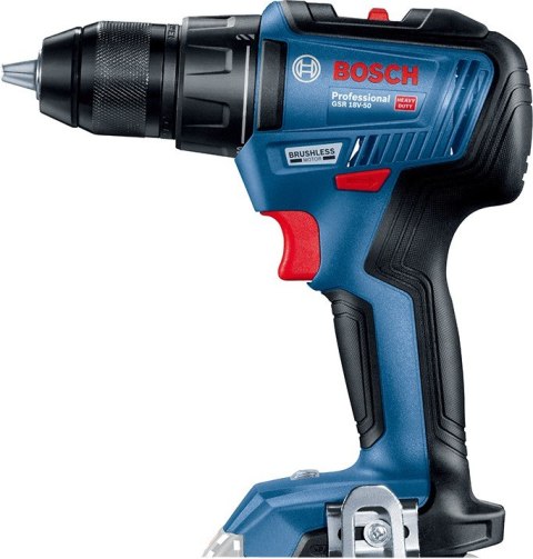 WIERTARKO-WKRĘTARKA AKUMULATOROWA BOSCH GSR 18V-50 18 V 50 Nm BRUSHLESS 3×2.0 Ah Li-Ion L-CASE