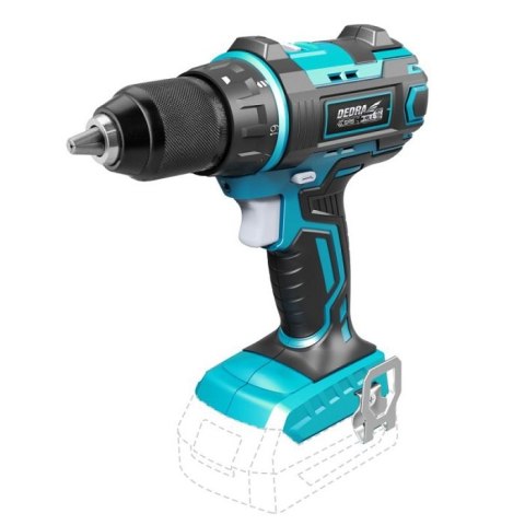 WIERTARKO-WKRĘTARKA AKUMULATOROWA DEDRA DED7041 18 V 50 Nm 13 mm SAS+ALL BEZ AKUMULATORA