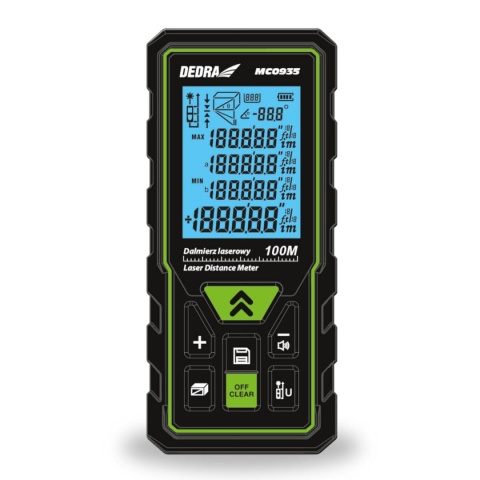 DALMIERZ LASEROWY 100 m DEDRA MC0935